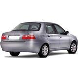 S-Dizayn Fiat Albea Krom Bagaj Alt Çıtası 2002-2010 - Karışık-Çok Renkli