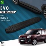 S-Dizayn Fiat Doblo 2 Evo Siyah Yan Basamak 193 Cm 2010-2022