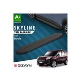 S Dizayn Fiat Doblo 2 Skyline Siyah Yan Basamak 193 Cm 2010-2022 A+ Kalite FI-DB2-YBS-SKY-SA-193