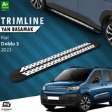 S-Dizayn Fiat Doblo 3 Trimline Gri Yan Basamak 202 cm 2023 Üzeri - Sdizayn - 1