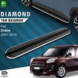S-Dizayn Fiat Doblo Diamond Krom Yan Basamak 183 cm 2001-2010 A+ Kalite