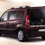 S Dizayn Fiat Doblo Krom Bagaj Camı Alt Çıtası 2010-2015