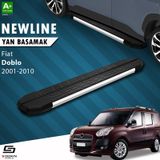 S-Dizayn Fiat Doblo Newline Krom Yan Basamak 183 cm 2001-2010 A+ Kalite