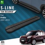 S-Dizayn Fiat Doblo S-Line Siyah Yan Basamak 183 cm 2001-2010 A+ Kalite