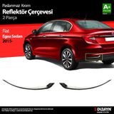 S-Dizayn Fiat Egea Sd Krom Arka Reflektör Çerçevesi 2 Prç. 2015 Ü