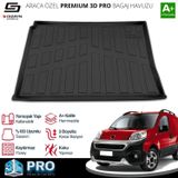 S-Dizayn Fiat Fiorino 3D Pro Bagaj Havuzu 2008-2016 A+ Kalite