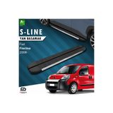 S Dizayn Fiat Fiorino S-Line Krom Yan Basamak 173 Cm 2008 Üzeri A+ Kalite FI-FI1-YBS-SL-KA-173