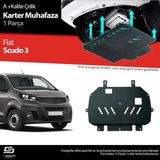 S-Dizayn Fiat Scudo 2.0 Çelik Karter Muhafaza Koruma 2020 Üzeri A+ Kalite