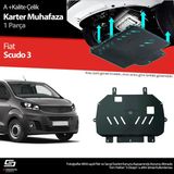 S-Dizayn Fiat Scudo Çelik Karter Muhafaza 2020 Üzeri A+ Kalite