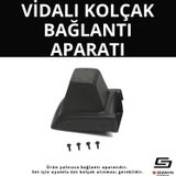 S-Dizayn Ford Fiesta ABS Vidalı Kol Dayama Kolçak Alt Adaptör 2009-2017 A+Kalite
