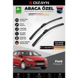 S-Dizayn Ford Focus 3 Ön Cam Silecek Seti 2011-2019 Premium Araca Özel 70-70 Cm A+ Kalite