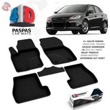S-Dizayn Ford Focus 3 SD 4D Havuzlu Paspas 2011-2014 A+Kalite - Siyah