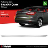 S-Dizayn Ford Focus 3 Sd Makyajlı Krom Bagaj Alt Çıtası 2014-2018 A+ Kalite