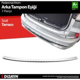 S-dizayn Ford Kuga 3 Krom Arka Tampon Eşiği 2020 Üzeri