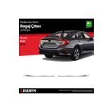 S-dizayn Honda Civic Krom Bagaj Çıtası 2 Prç 2016-2021