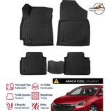 S-Dizayn Hyundai Elantra 4d Havuzlu Paspas - Siyah