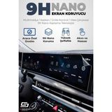 S-Dizayn Hyundai İ20 9H Nano Multimedya Ekran Koruyucu 8 İnç Parlak 2021-2024 A+ Kalite