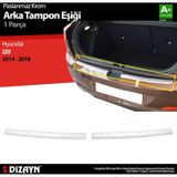 S-dizayn Hyundai İ20 Krom Arka Tampon Eşiği 2014-2018
