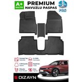 S-Dizayn Hyundai Ioniq 5 3D Pro Havuzlu Paspas 2025 Üzeri A+ Kalite 3DS-SDZ295 - Siyah