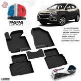 S-Dizayn Hyundai ix35 4D Havuzlu Paspas 2010-2017 - Siyah
