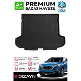 S-Dizayn Hyundai Tucson 3D Pro Bagaj Havuzu 2015-2021 A+ Kalite