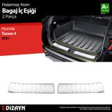 S-Dizayn Hyundai Tucson 4 Krom Bagaj Iç Eşiği 2021-2024