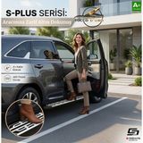S-Dizayn Kia Sorento 2015-2022 S-Plus 183 cm Krom Yan Basamak Sağ/sol Set