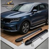 S-Dizayn Kia Sorento 2022-2026 Uyumlu Krom Yan Basamak - S-Line