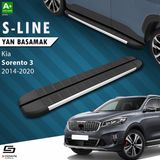 S-dizayn Kia Sorento 3 S-line Aluminyum Yan Basamak 183 Cm 2014-2020 A+ Kalite