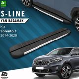 S-Dizayn Kia Sorento 3 S-Line Aluminyum Yan Basamak 183 Cm 2014-2020