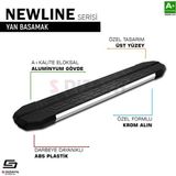 S-Dizayn Kıa Sportage 3 2010-2015 173 cm Newline Krom Yan Basamak