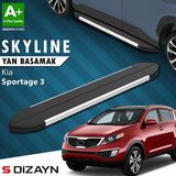 S-Dizayn Kia Sportage 3 Skyline Aluminyum Yan Basamak 173 cm 2010-2016 A+ Kalite