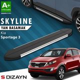 S-Dizayn Kia Sportage 3 Skyline Krom Yan Basamak 173 cm 2010-2016 A+ Kalite