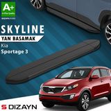 S-Dizayn Kia Sportage 3 Skyline Siyah Yan Basamak 173 cm 2010-2016 A+ Kalite