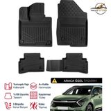S-Dizayn Kia Sportage 3D Plus Havuzlu Paspas 2022+ - Siyah