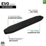 S-Dizayn Kıa Sportage 5 2021- 173 cm Evo Black Yan Basamak