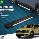 S-Dizayn Kia Sportage 5 Newline Krom Yan Basamak 173 cm 2021 Üzeri
