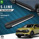 S-Dizayn Kia Sportage 5 S-Line Aluminyum Yan Basamak 173 Cm 2021 Üzeri A+ Kalite