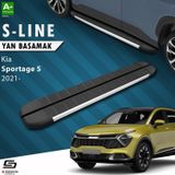 S-Dizayn Kia Sportage 5 S-Line Aluminyum Yan Basamak 173 cm 2021 Üzeri