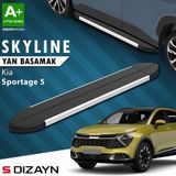 S-Dizayn Kia Sportage 5 Skyline Aluminyum Yan Basamak 173 cm 2021 Üzeri A+ Kalite