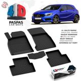 S-Dizayn Mercedes A Serisi W176 4D Havuzlu Paspas 2012-2018 A+ Kalite - Siyah