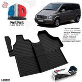 S-Dizayn Mercedes Vito W639 4D Havuzlu Paspas 2004-2014 - Siyah