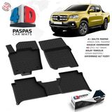 S-Dizayn Mercedes X-Class 4D Havuzlu Paspas 2017-2020 A+Kalite - Siyah