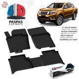 S-Dizayn Nissan Navara 4d Havuzlu Paspas 2020 Üzeri A+Kalite - Siyah