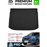 S-Dizayn Nissan Qashqai 1.3 Benzinli 3D Pro Bagaj Havuzu Üst Bagaj 2021 Üzeri A+ Kalite