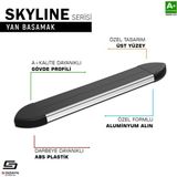 S-Dizayn Nissan Qashqai +2 Skyline Krom Yan Basamak 183 Cm 2007-2014 A+ Kalite