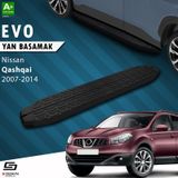 S-dizayn Nissan Qashqai Evo Siyah Yan Basamak 173 Cm 2007-2014