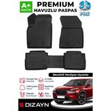 S-Dizayn Nissan X-Trail Benzinli 3D Pro Havuzlu Paspas 2022 Üzeri A+ Kalite - Renk - Siyah