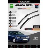 S-Dizayn Opel Astra H Ön Cam Silecek Seti 2004-2009 Premium Araca Özel 55-45 Cm A+ Kalite