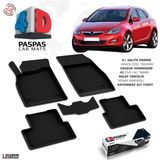 S-Dizayn Opel Astra J HB 4D Havuzlu Paspas 2010-2015 A+ Kalite - Siyah